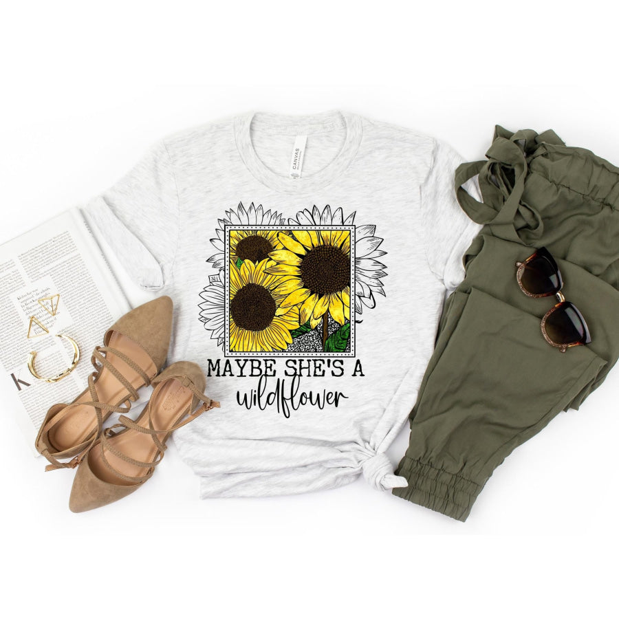 PREORDER Custom Design T-Shirts - Wildflower - ETA 4-6 weeks T Shirts