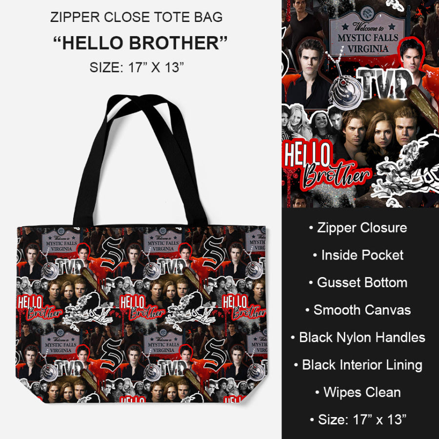 PREORDER Custom Design Tote Bags - Closes 21 Nov - ETA mid Feb 2025 Alien Diamond Tote Bag