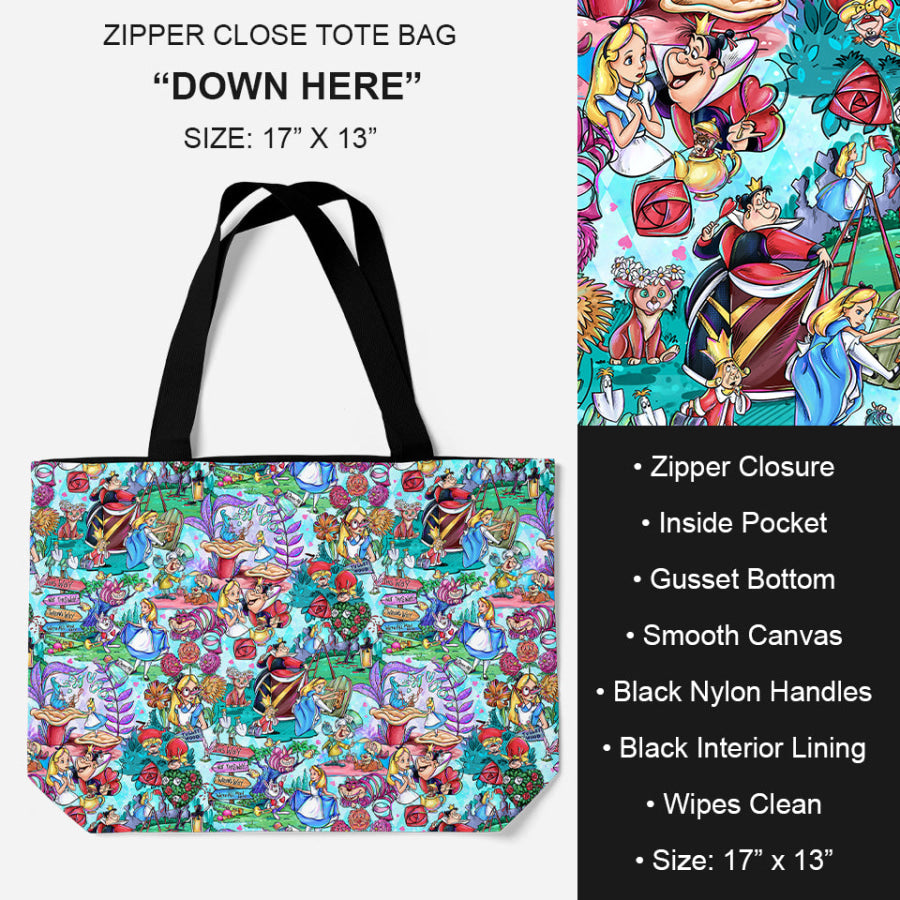 PREORDER Custom Design Tote Bags - Closes 21 Nov - ETA mid Feb 2025 Alien Diamond Tote Bag