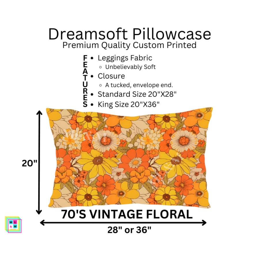 Preorder Custom Dreamsoft Pillowcases (sold individually) - Closes 1 Apr ETA late June 2024 Sheets &