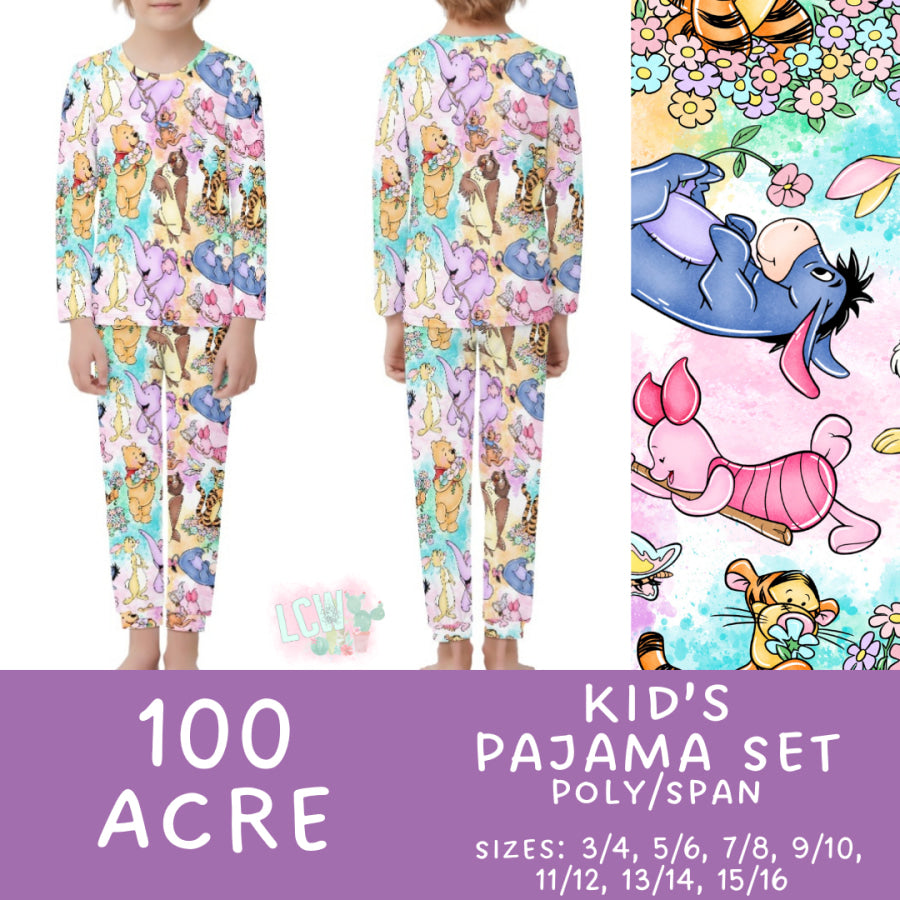 Preorder Custom Family Pyjama Sets - 100 Acre - Closes 21 Feb - ETA mid May 2025 Pyjamas