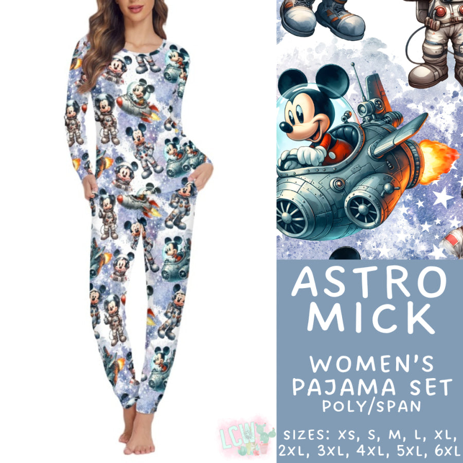 Preorder Custom Family Pyjama Sets - Astro Mick - Closes 21 Feb - ETA mid May 2025 Pyjamas