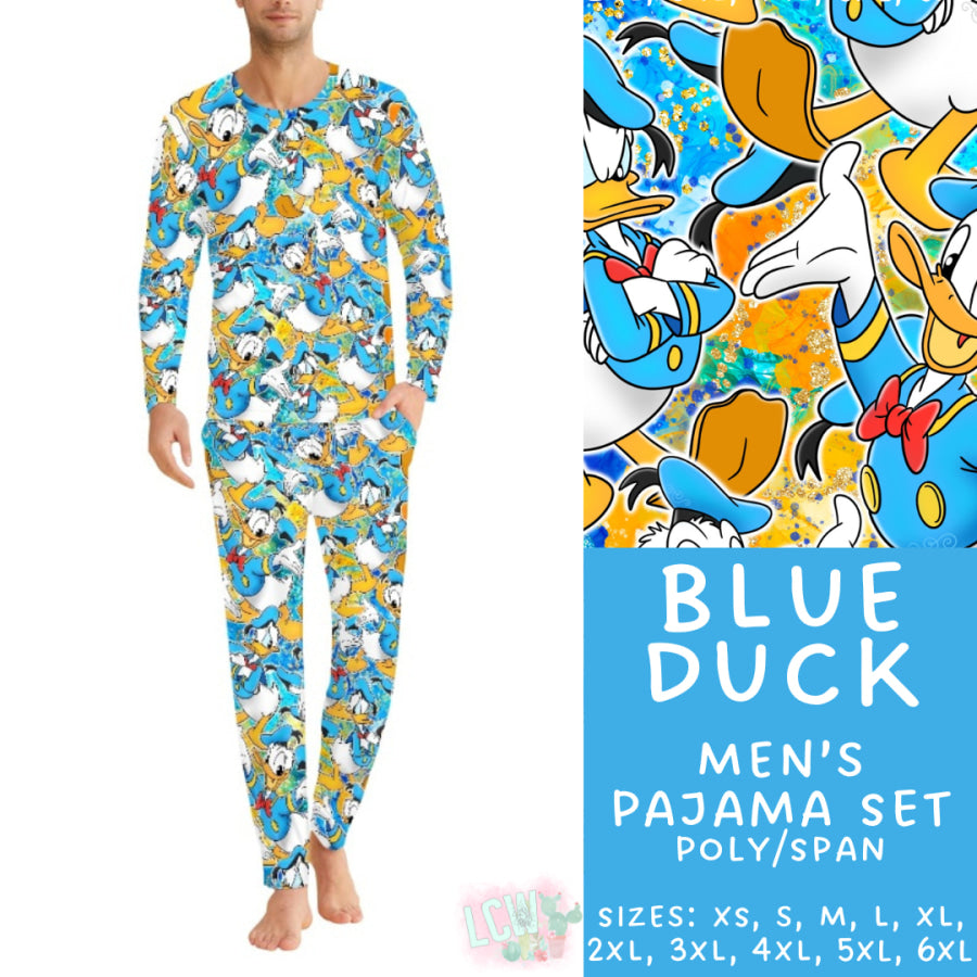 Preorder Custom Family Pyjama Sets - Blue Duck - Closes 21 Feb - ETA mid May 2025 Pyjamas