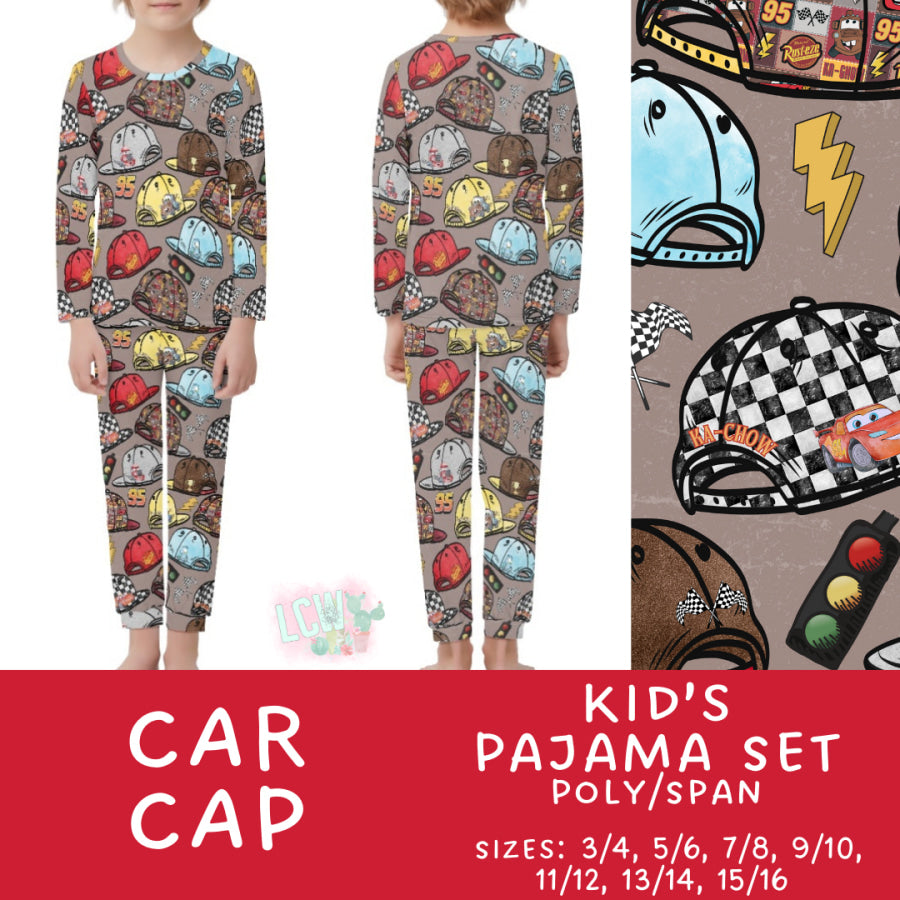 Preorder Custom Family Pyjama Sets - Car Cap - Closes 21 Feb - ETA mid May 2025 Pyjamas