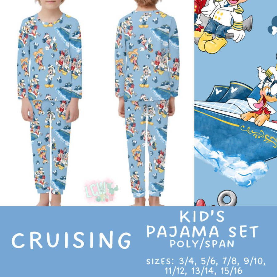 Preorder Custom Family Pyjama Sets - Cruising - Closes 21 Feb - ETA mid May 2025 Pyjamas