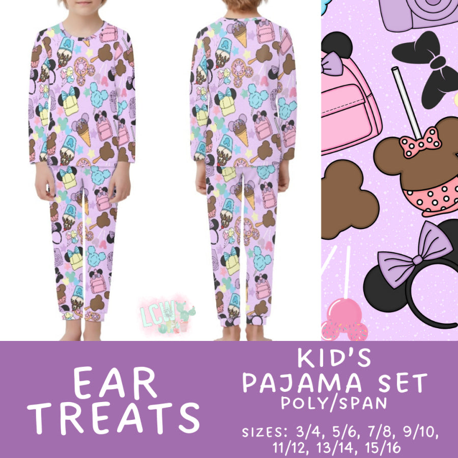 Preorder Custom Family Pyjama Sets - Ear Treats - Closes 21 Feb - ETA mid May 2025 Pyjamas