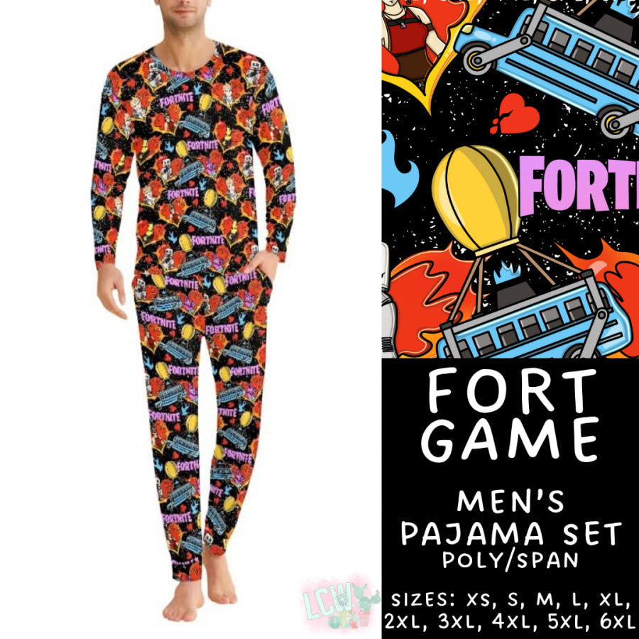 Preorder Custom Family Pyjama Sets - Fort Game - Closes 30 May - ETA late Aug 2025 Pyjamas