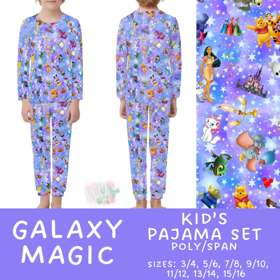 Preorder Custom Family Pyjama Sets - Galaxy Magic - Closes 21 Feb - ETA mid May 2025 Pyjamas