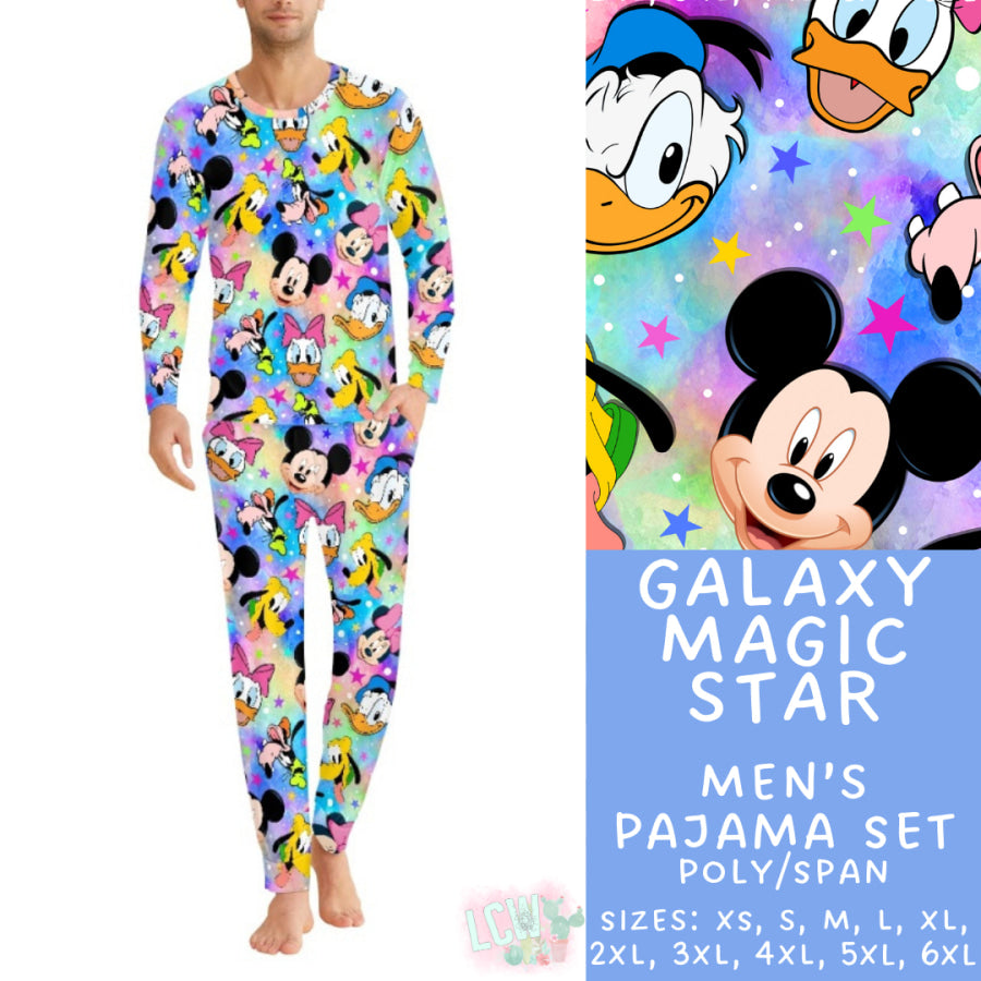 Preorder Custom Family Pyjama Sets - Galaxy Magic Star - Closes 21 Feb - ETA mid May 2025 Pyjamas