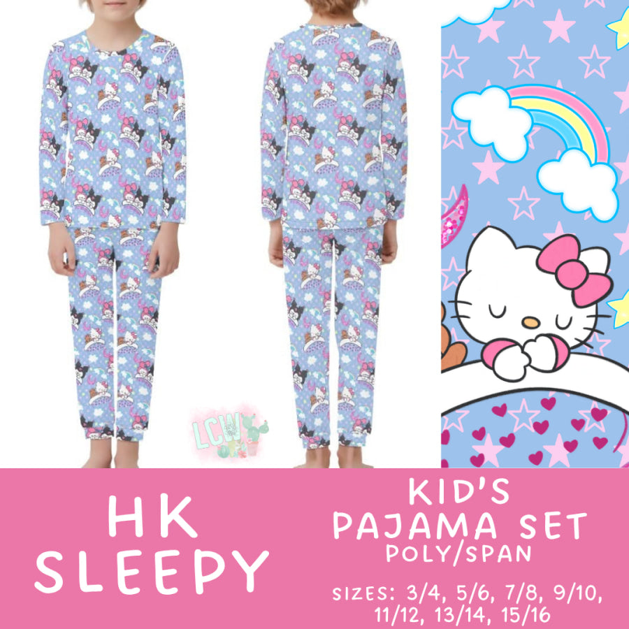 Preorder Custom Family Pyjama Sets - HK Sleepy - Closes 30 May - ETA late Aug 2025 Pyjamas