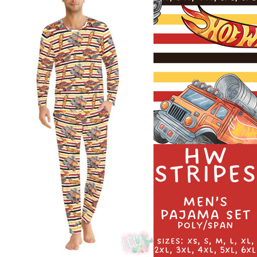 Preorder Custom Family Pyjama Sets - HW Stripes - Closes 30 May - ETA late Aug 2025 Pyjamas