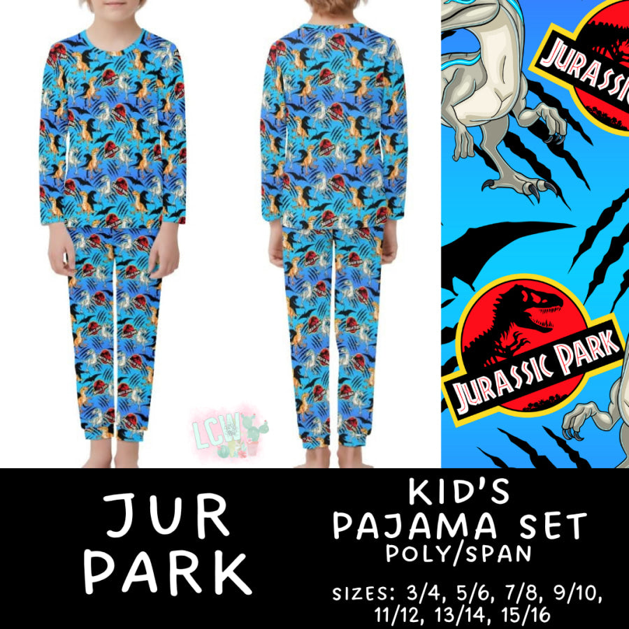 Preorder Custom Family Pyjama Sets - Jur Park - Closes 30 May - ETA late Aug 2025 Pyjamas