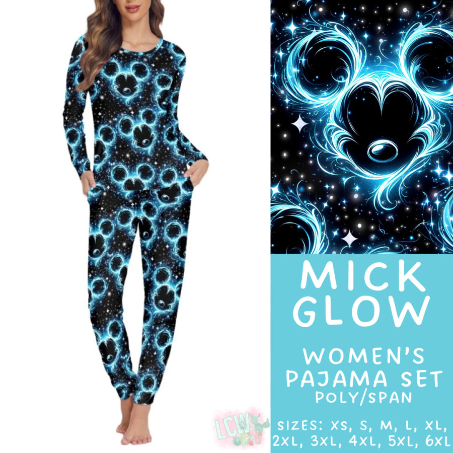 Preorder Custom Family Pyjama Sets - Mick Glow - Closes 21 Feb - ETA mid May 2025 Pyjamas