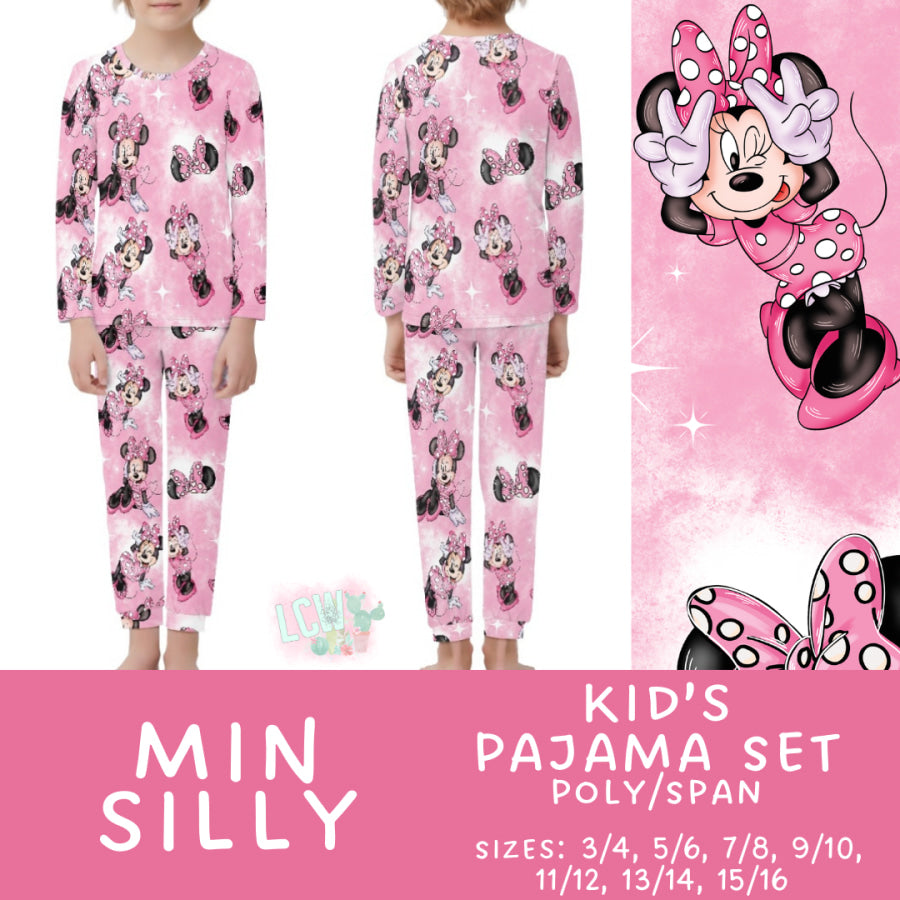 Preorder Custom Family Pyjama Sets - Min Silly - Closes 21 Feb - ETA mid May 2025 Pyjamas