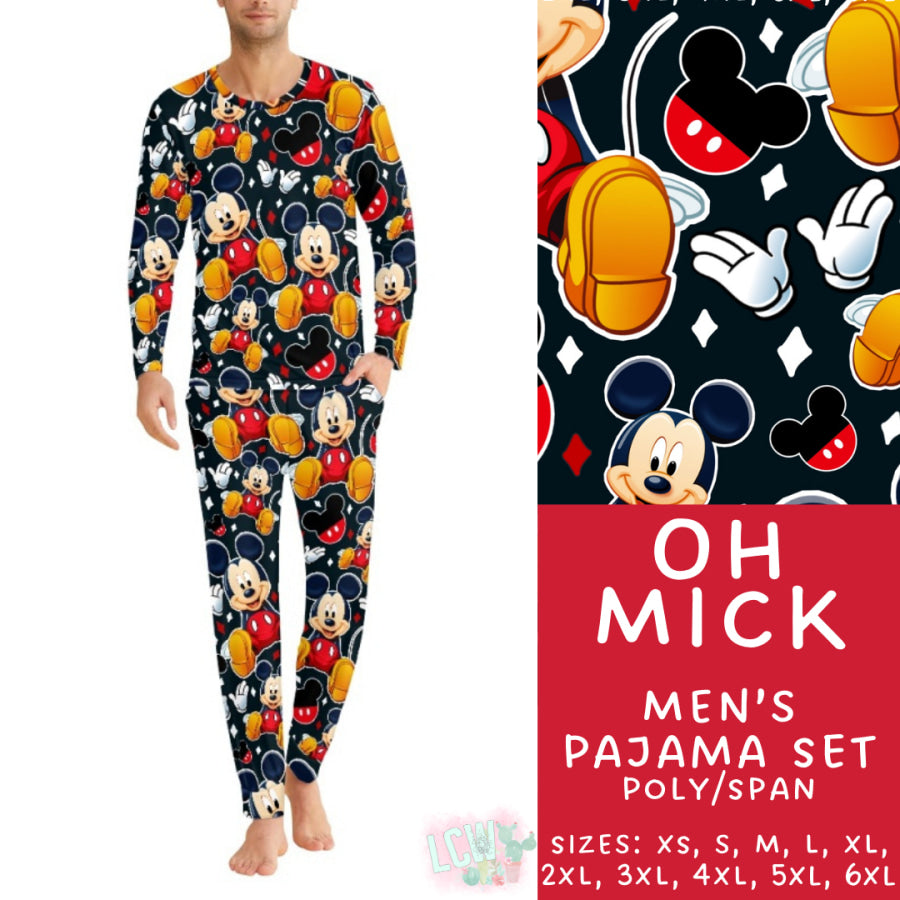 Preorder Custom Family Pyjama Sets - Oh Mick - Closes 21 Feb - ETA mid May 2025 Pyjamas