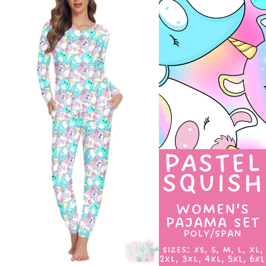 Preorder Custom Family Pyjama Sets - Pastel Squish - Closes 30 May - ETA late Aug 2025 Pyjamas