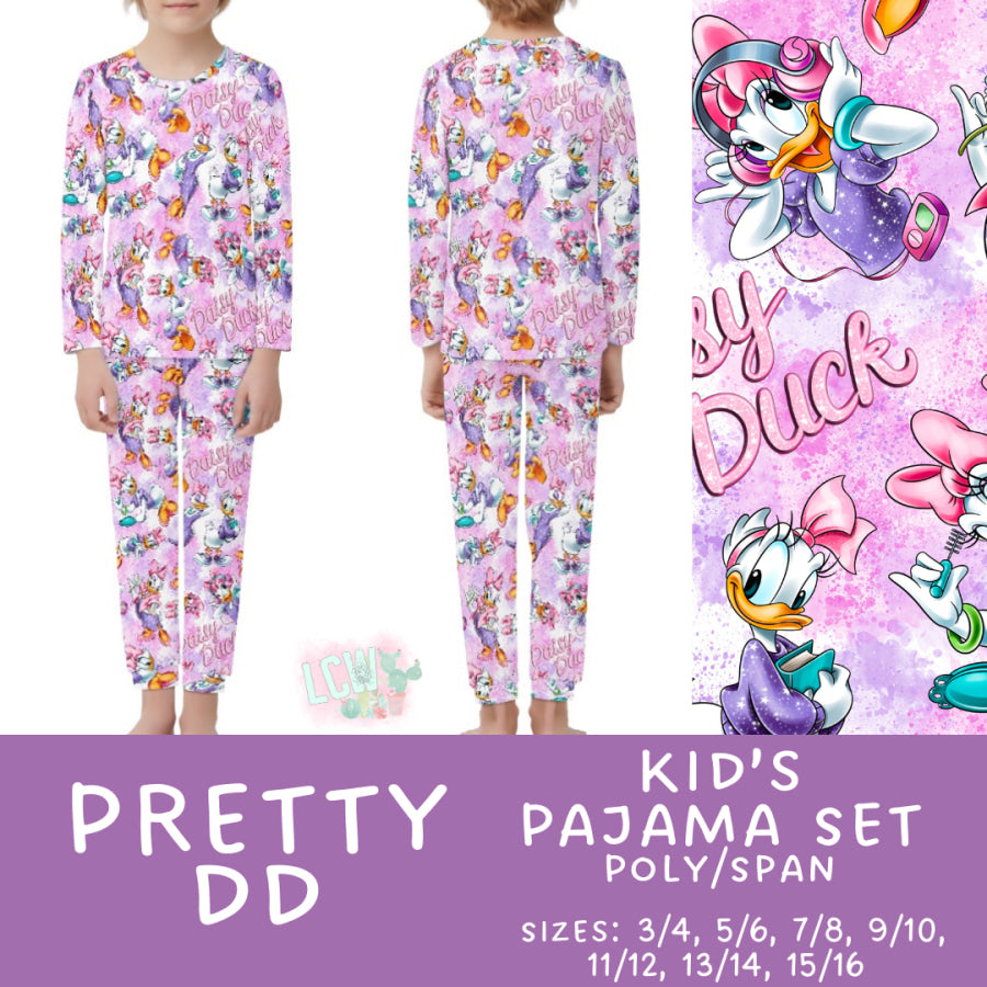 Preorder Custom Family Pyjama Sets - Pretty DD - Closes 21 Feb - ETA mid May 2025 Pyjamas