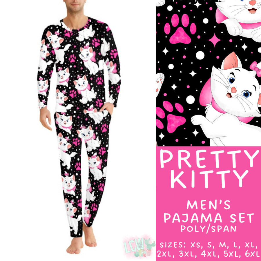 Preorder Custom Family Pyjama Sets - Pretty Kitty - Closes 21 Feb - ETA mid May 2025 Pyjamas