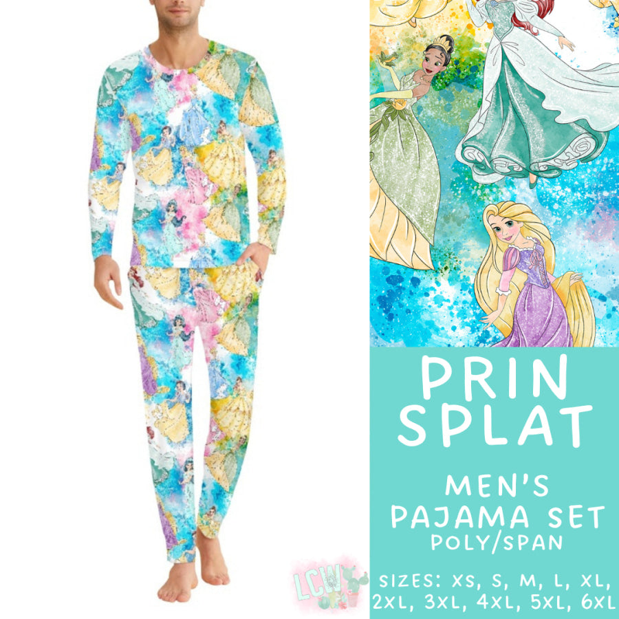 Preorder Custom Family Pyjama Sets - Prin Splat - Closes 21 Feb - ETA mid May 2025 Pyjamas