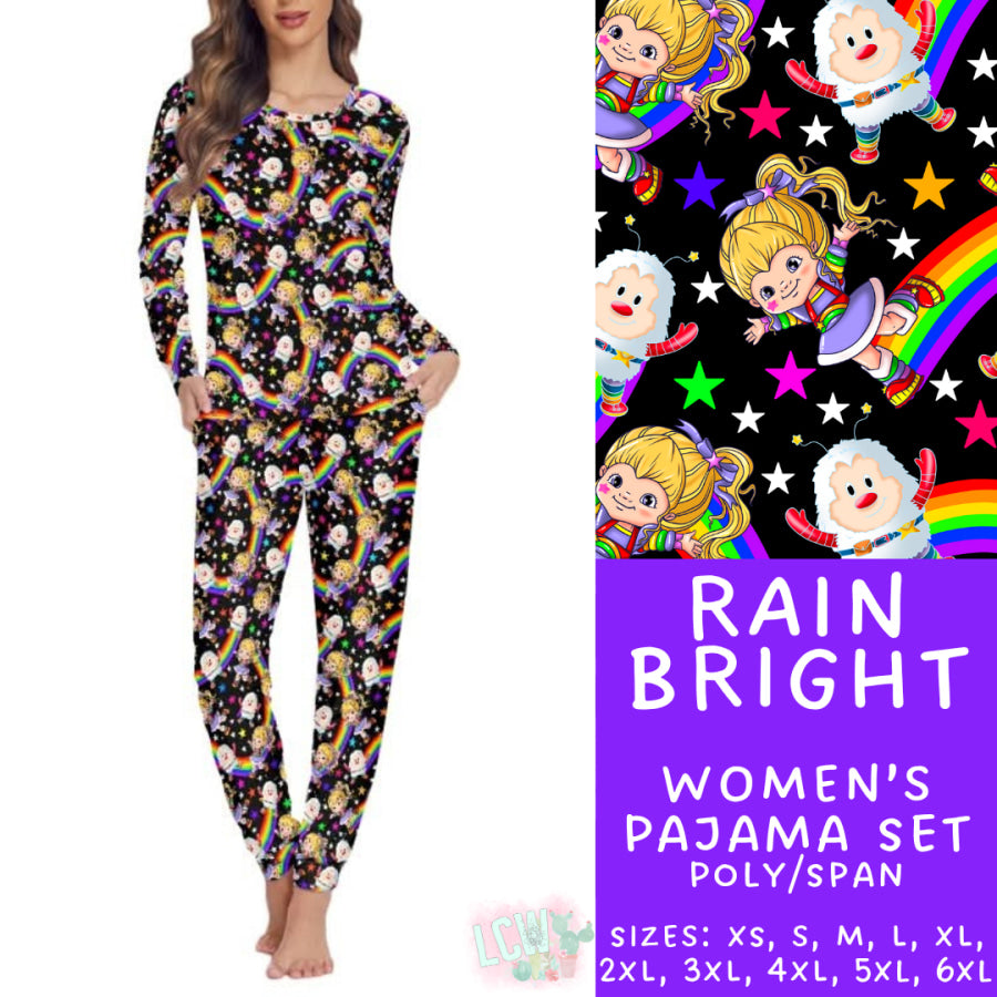 Preorder Custom Family Pyjama Sets - Rain Bright - Closes 30 May - ETA late Aug 2025 Pyjamas