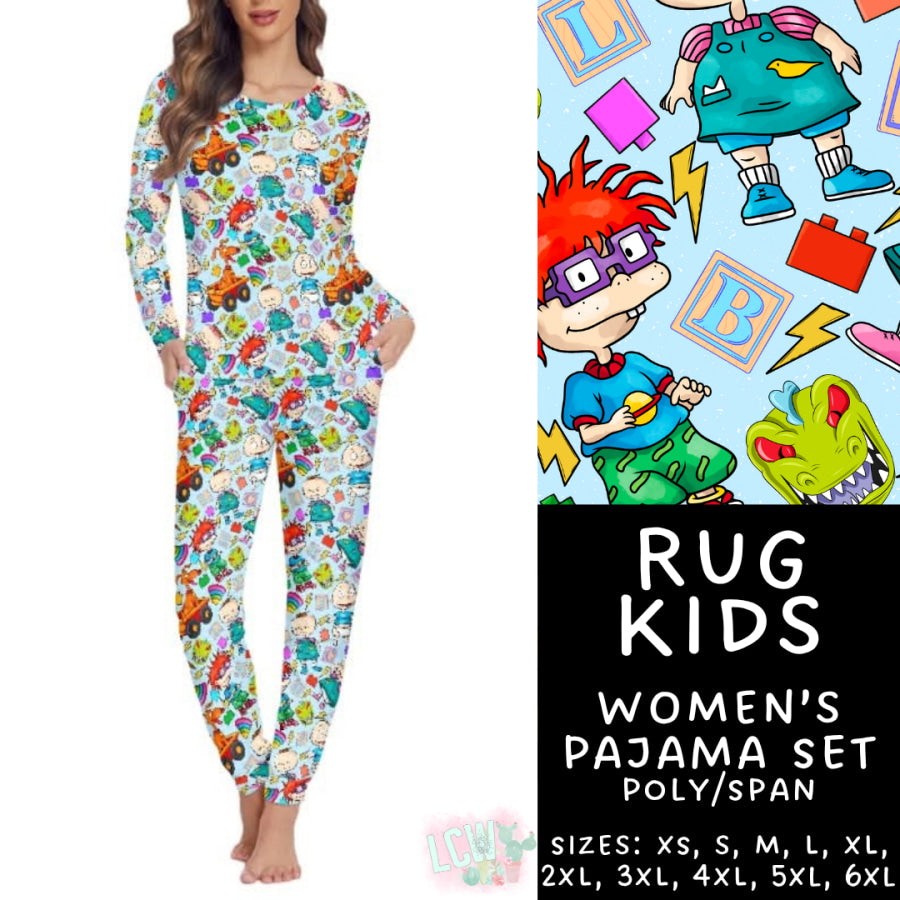 Preorder Custom Family Pyjama Sets - Red Puppet - Closes 30 May - ETA late Aug 2025 Pyjamas