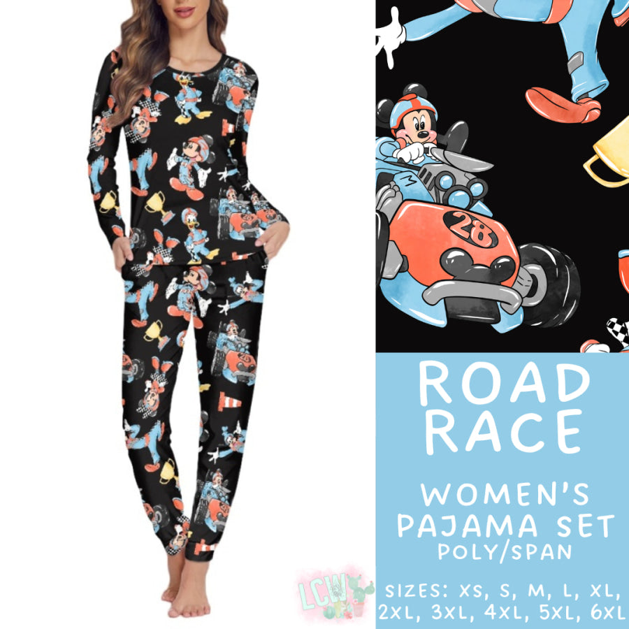 Preorder Custom Family Pyjama Sets - Road Race - Closes 21 Feb - ETA mid May 2025 Pyjamas