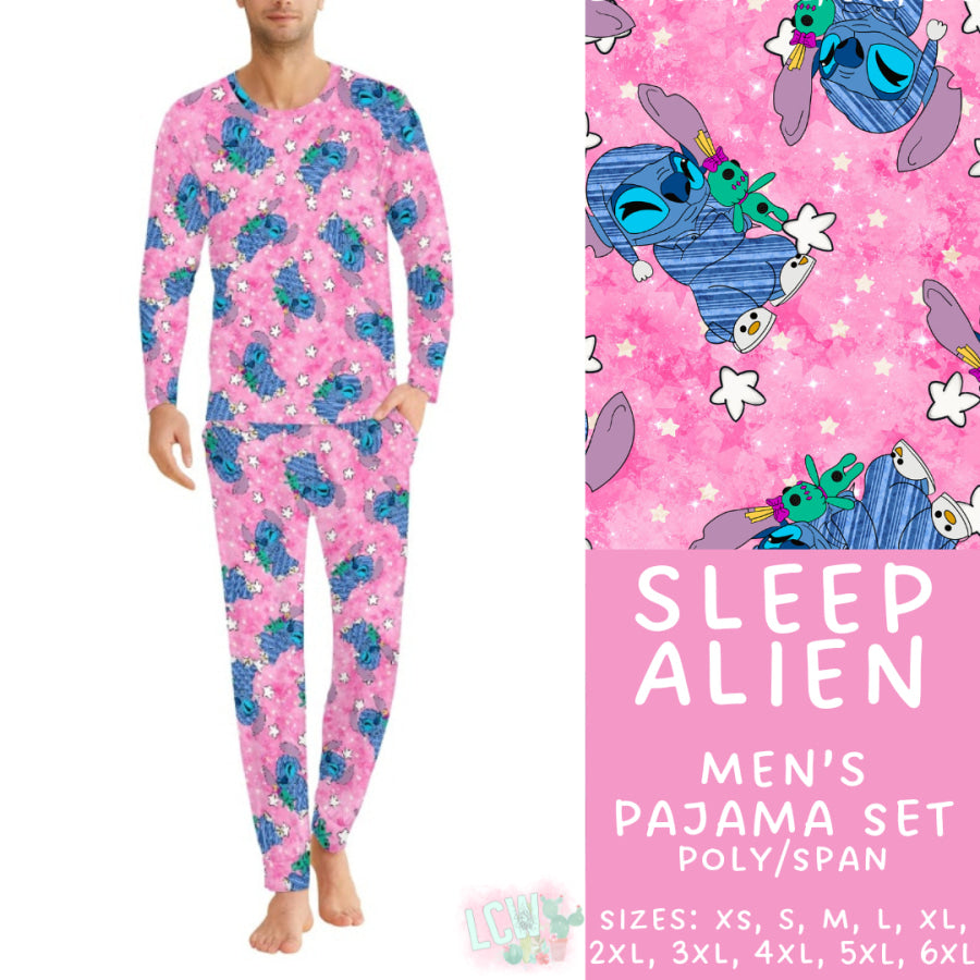 Preorder Custom Family Pyjama Sets - Sleep Alien - Closes 21 Feb - ETA mid May 2025 Pyjamas