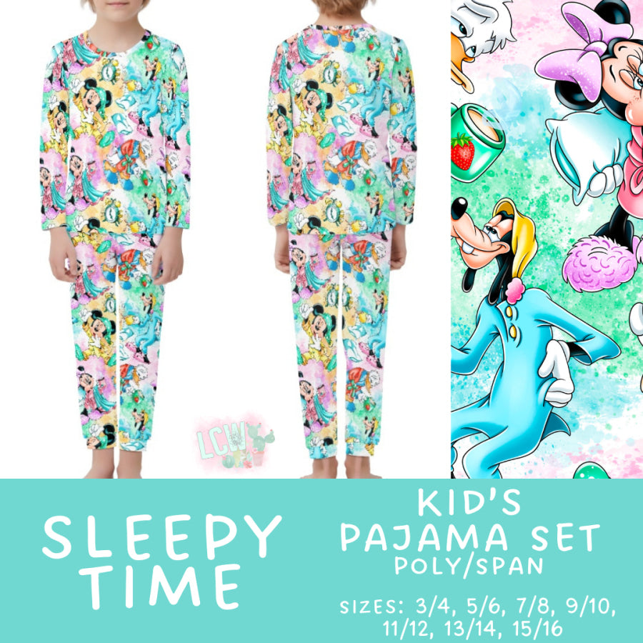 Preorder Custom Family Pyjama Sets - Sleepy Time - Closes 21 Feb - ETA mid May 2025 Pyjamas