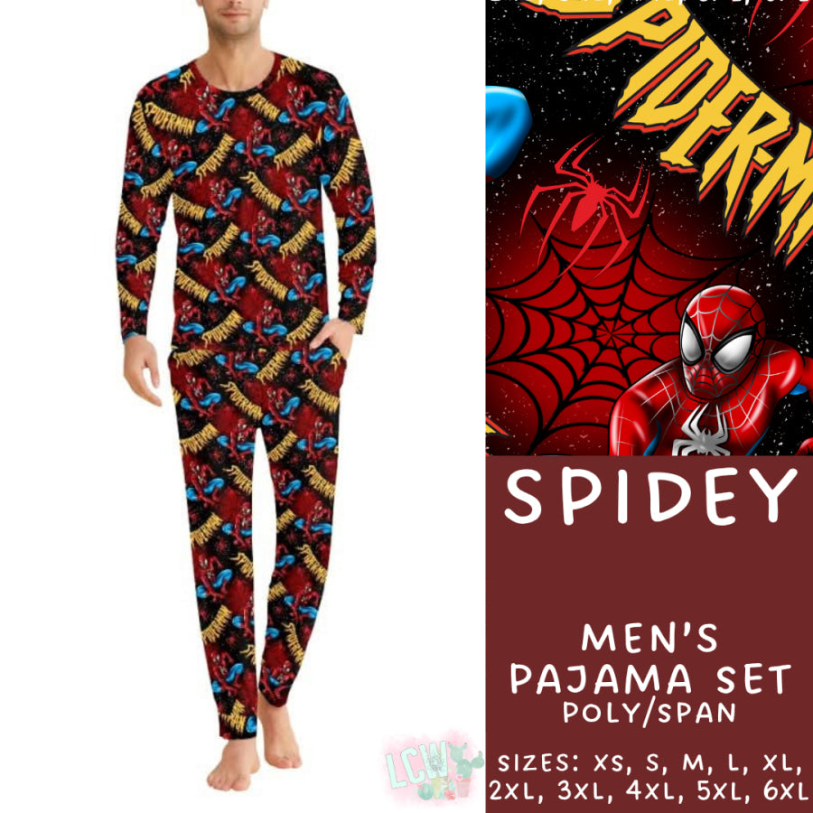 Preorder Custom Family Pyjama Sets - Spidey - Closes 30 May - ETA late Aug 2025 Pyjamas