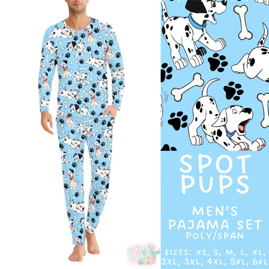 Preorder Custom Family Pyjama Sets - Spot Pups - Closes 21 Feb - ETA mid May 2025 Pyjamas