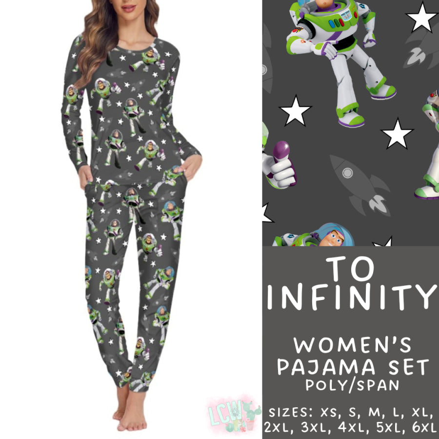 Preorder Custom Family Pyjama Sets - To Infinity - Closes 21 Feb - ETA mid May 2025 Pyjamas