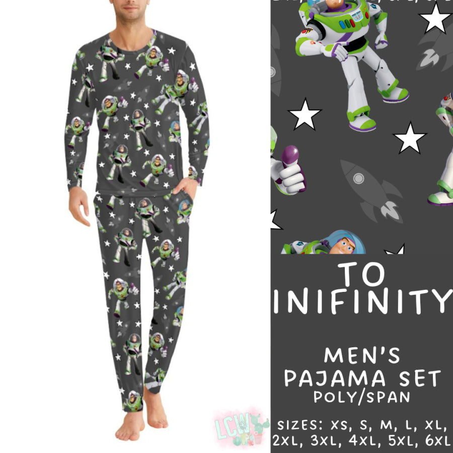 Preorder Custom Family Pyjama Sets - To Infinity - Closes 21 Feb - ETA mid May 2025 Pyjamas