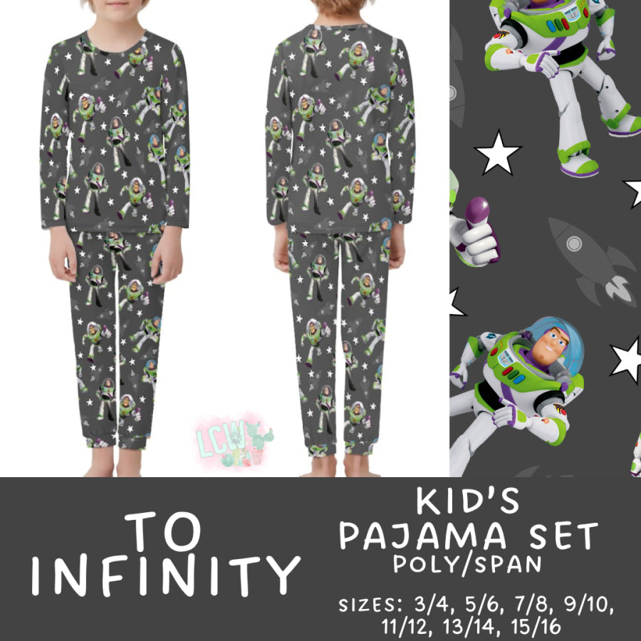 Preorder Custom Family Pyjama Sets - To Infinity - Closes 21 Feb - ETA mid May 2025 Pyjamas