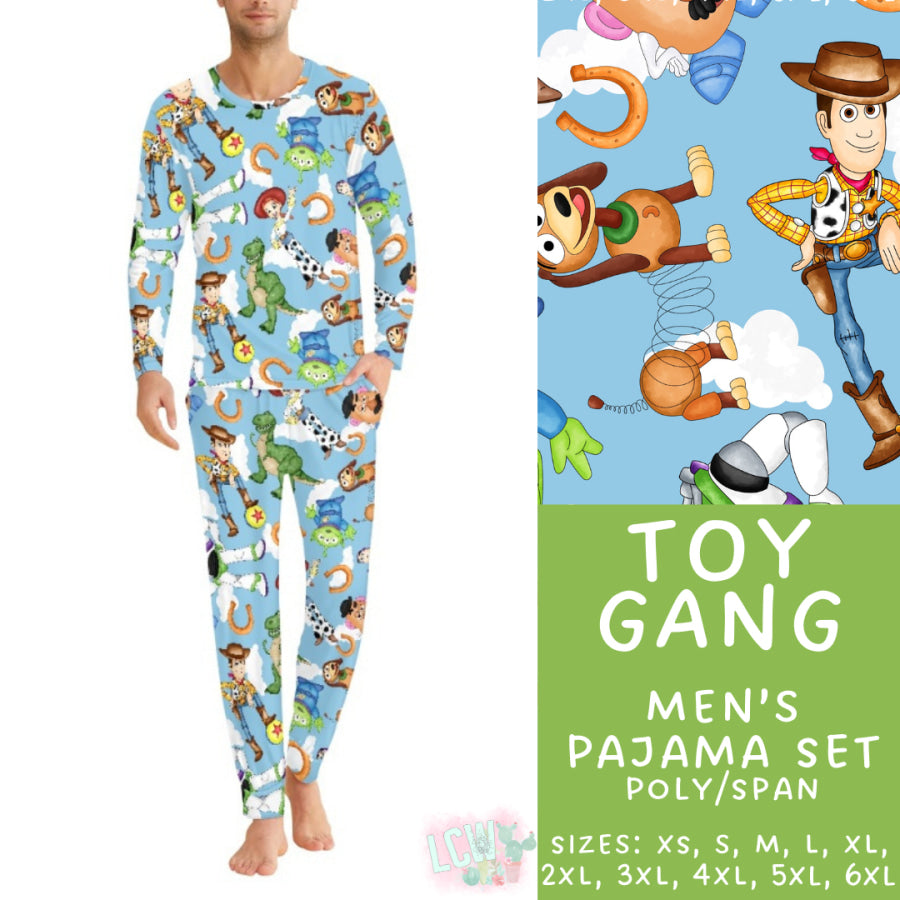 Preorder Custom Family Pyjama Sets - Toy Gang - Closes 21 Feb - ETA mid May 2025 Pyjamas