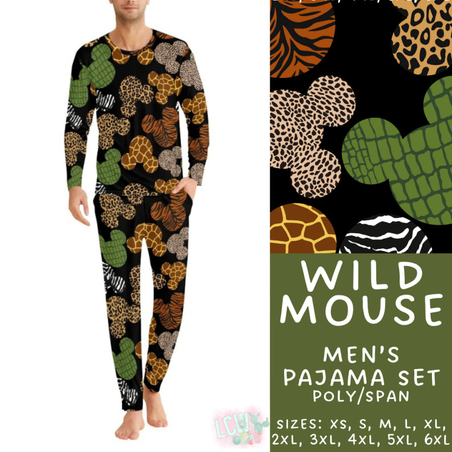 Preorder Custom Family Pyjama Sets - Wild Mouse - Closes 21 Feb - ETA mid May 2025 Pyjamas