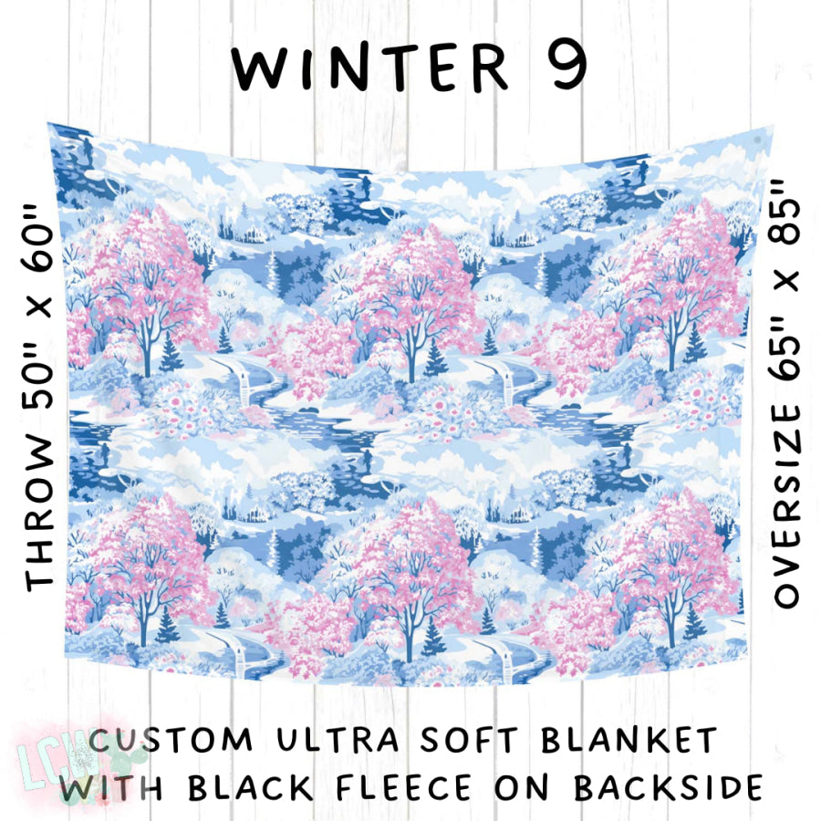 Preorder Custom Fleece Blankets - 2 Sizes - Closes 22 Nov - ETA late Feb 2025 Blanket