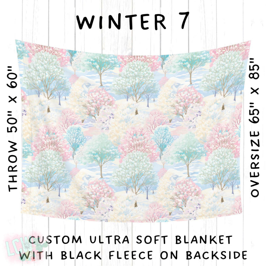 Preorder Custom Fleece Blankets - 2 Sizes - Closes 22 Nov - ETA late Feb 2025 Blanket