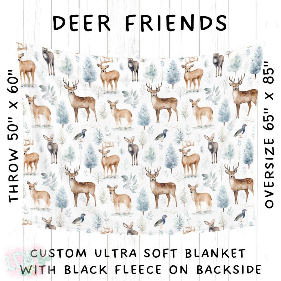 Preorder Custom Fleece Blankets - 2 Sizes - Closes 22 Nov - ETA late Feb 2025 Blanket