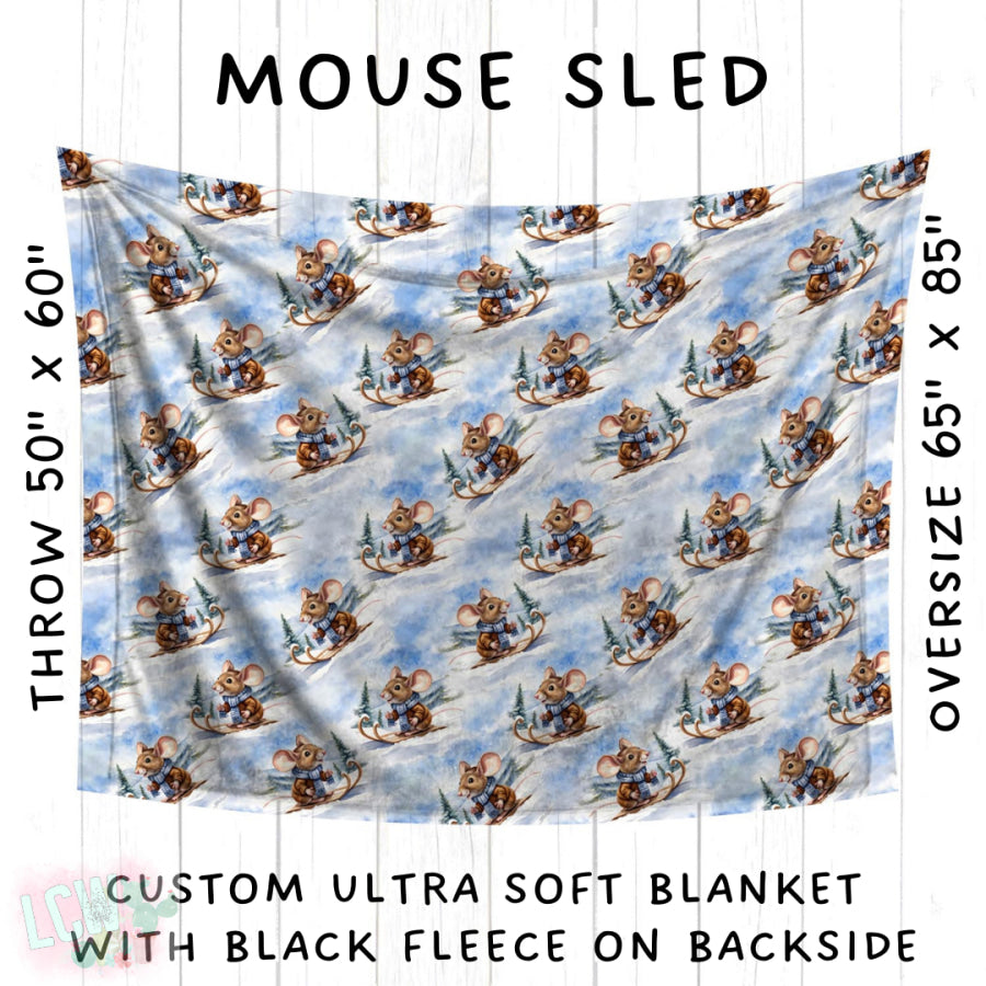 Preorder Custom Fleece Blankets - 2 Sizes - Closes 22 Nov - ETA late Feb 2025 Blanket