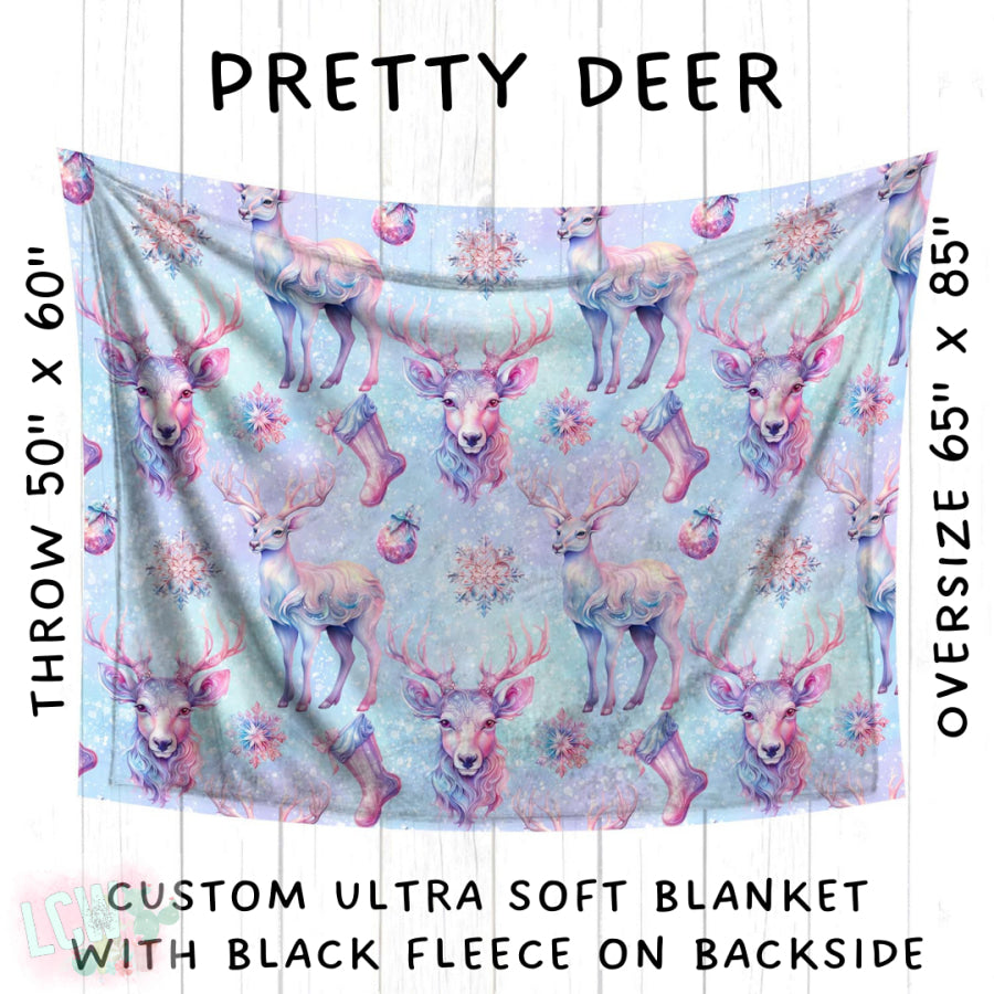 Preorder Custom Fleece Blankets - 2 Sizes - Closes 22 Nov - ETA late Feb 2025 Blanket