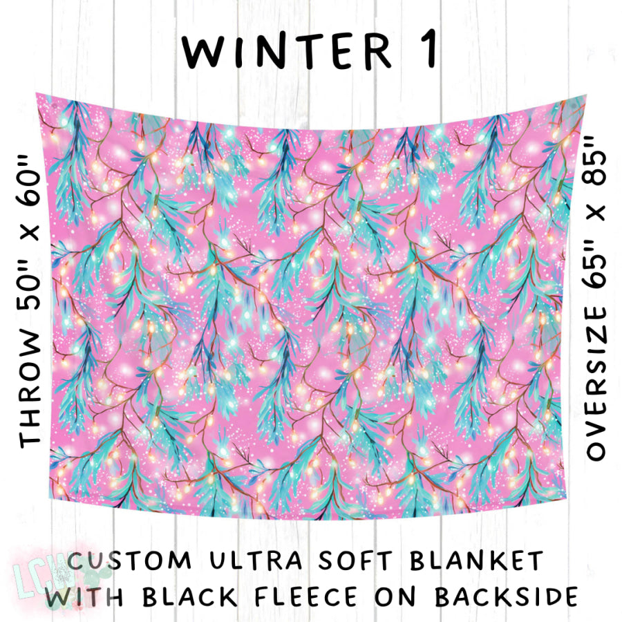 Preorder Custom Fleece Blankets - 2 Sizes - Closes 22 Nov - ETA late Feb 2025 Blanket