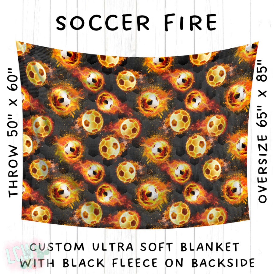 Preorder Custom Fleece Blankets - 2 Sizes - Closes 7 Feb - ETA late May 2025 Blanket