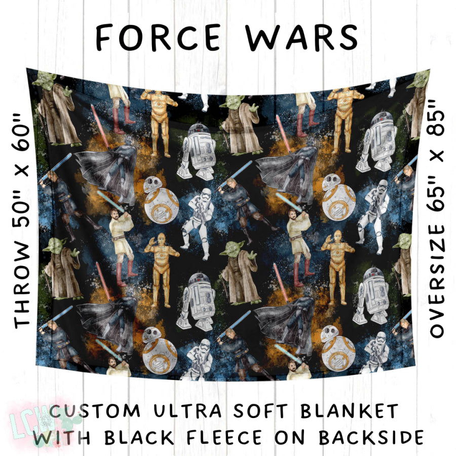 Preorder Custom Fleece Blankets - 2 Sizes - Closes 7 Feb - ETA late May 2025 Blanket