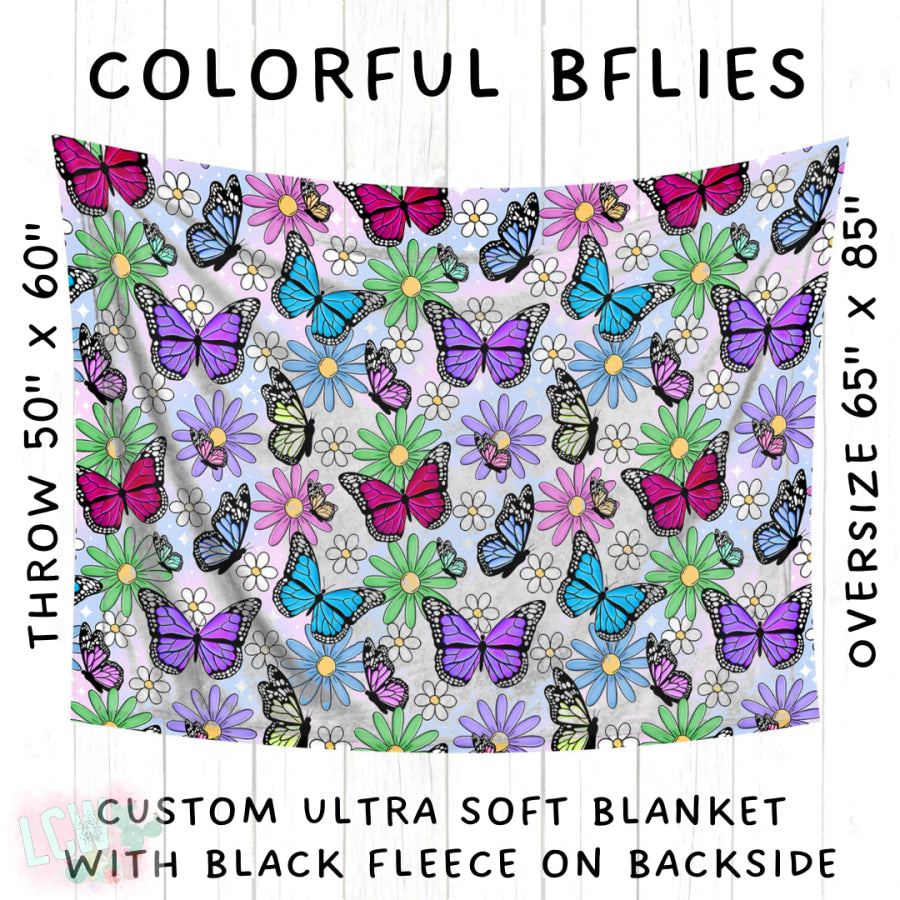 Preorder Custom Fleece Blankets - 2 Sizes - Closes 7 Feb - ETA late May 2025 Blanket