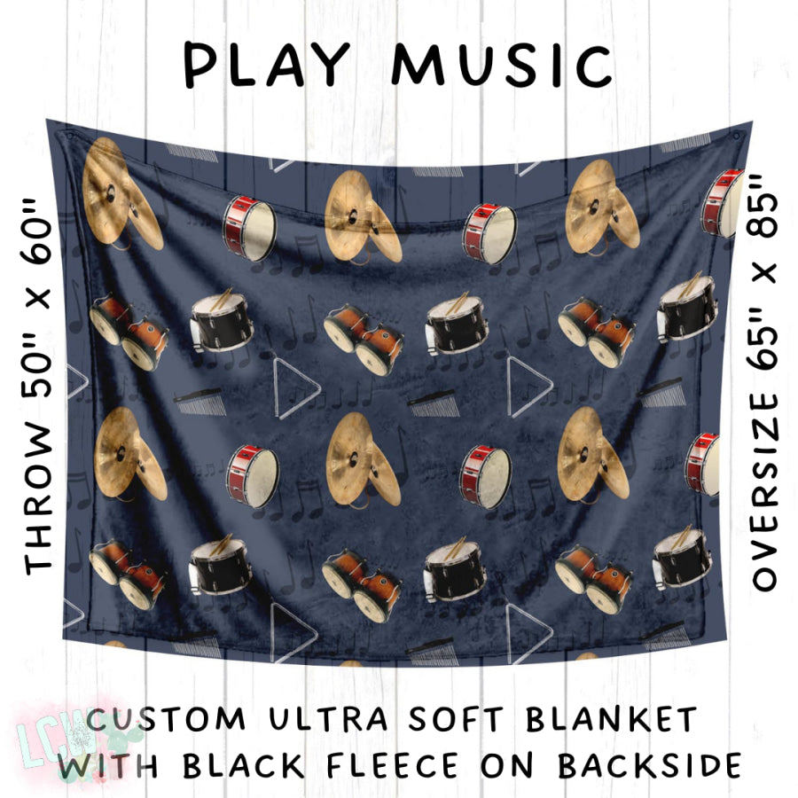 Preorder Custom Fleece Blankets - 2 Sizes - Closes 7 Feb - ETA late May 2025 Blanket