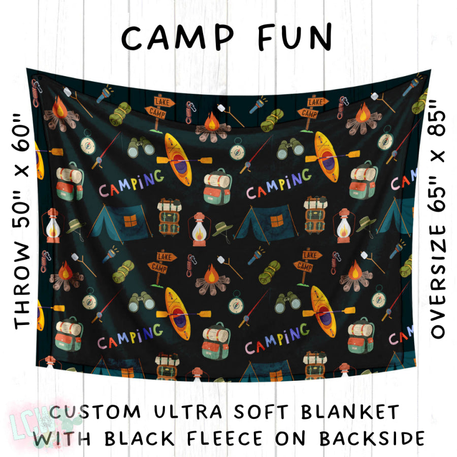 Preorder Custom Fleece Blankets - 2 Sizes - Closes 7 Feb - ETA late May 2025 Blanket