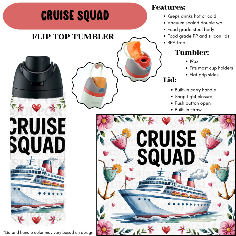 Preorder Custom Flip Top Tumblers - Closes 18 Sep - ETA mid Jan 2026 Tumbler