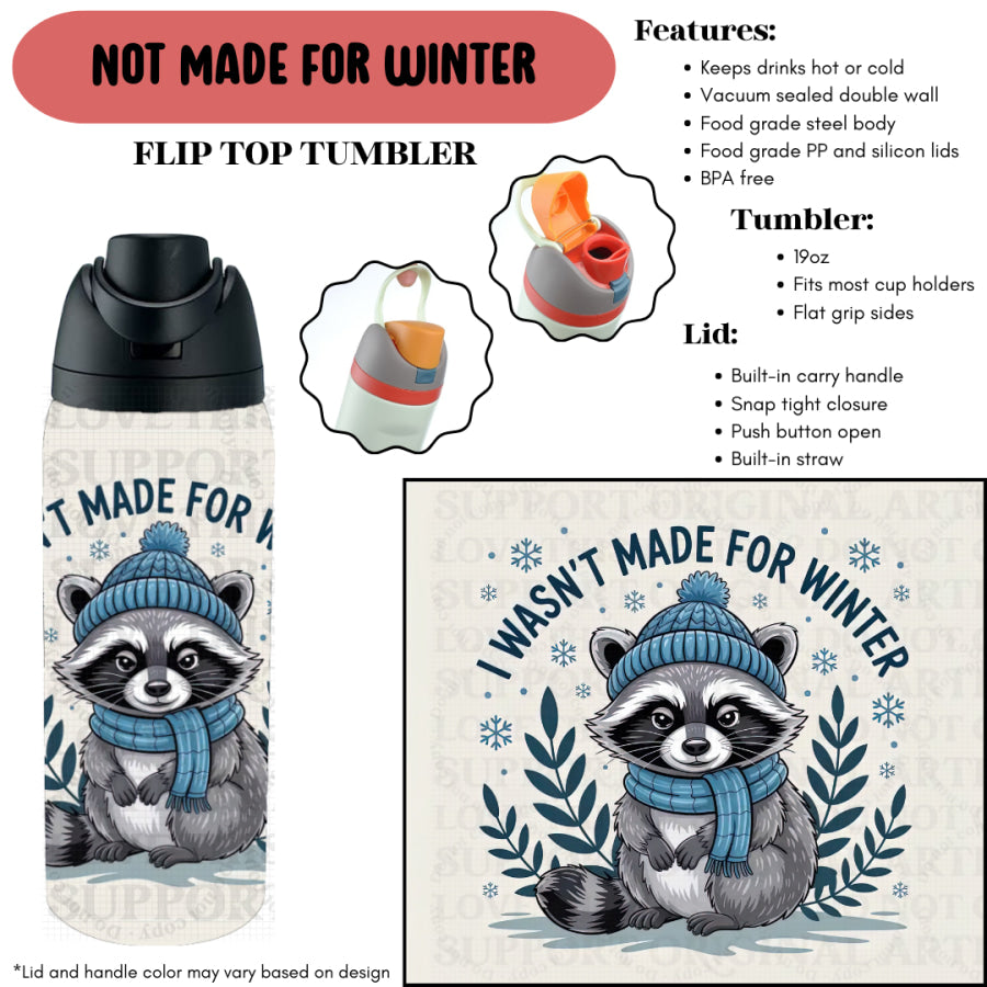 Preorder Custom Flip Top Tumblers - Closes 18 Sep - ETA mid Jan 2026 Tumbler