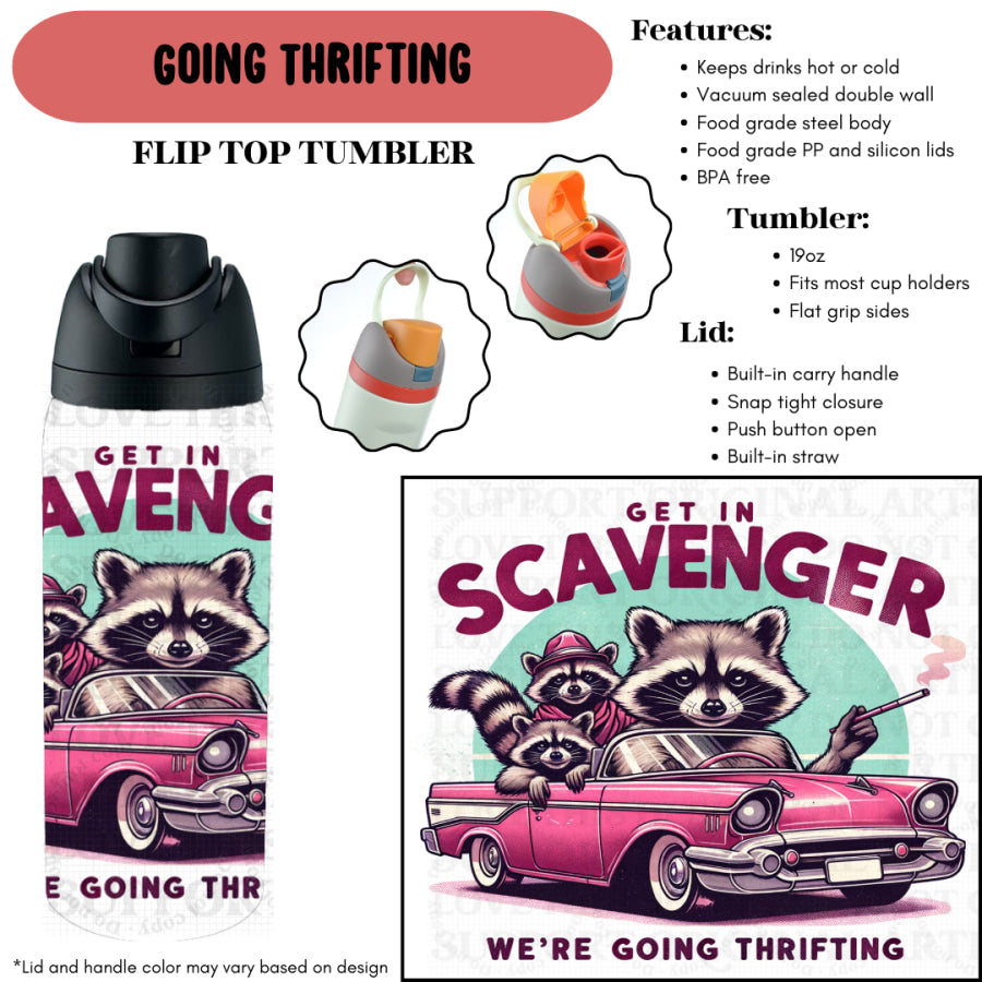 Preorder Custom Flip Top Tumblers - Closes 18 Sep - ETA mid Jan 2026 Tumbler