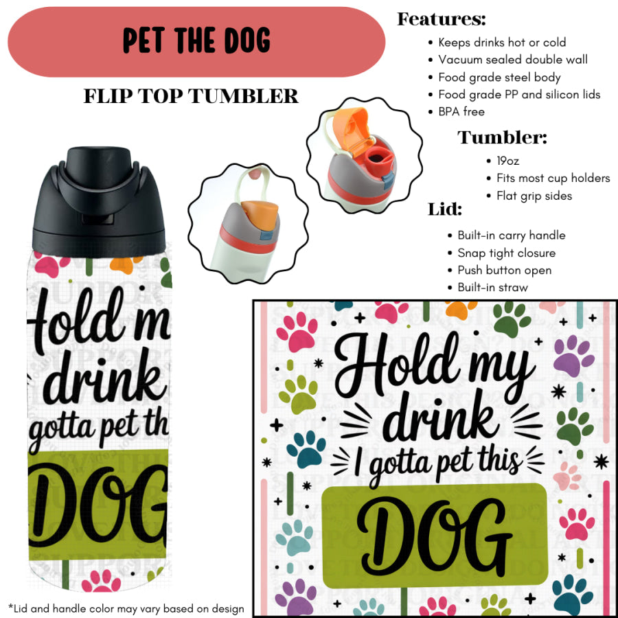 Preorder Custom Flip Top Tumblers - Closes 18 Sep - ETA mid Jan 2026 Tumbler
